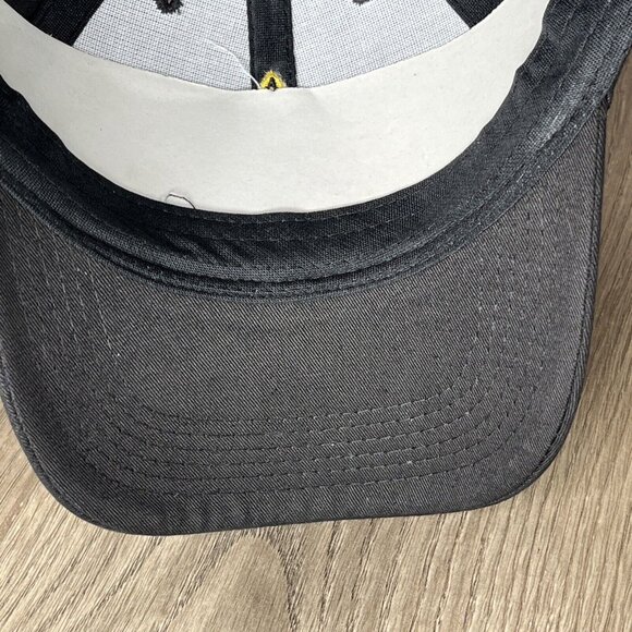 New Orleans Saints Fleur De Lis Football  Ball Cap Hat Adjustable Hook N Loop - Picture 9 of 9